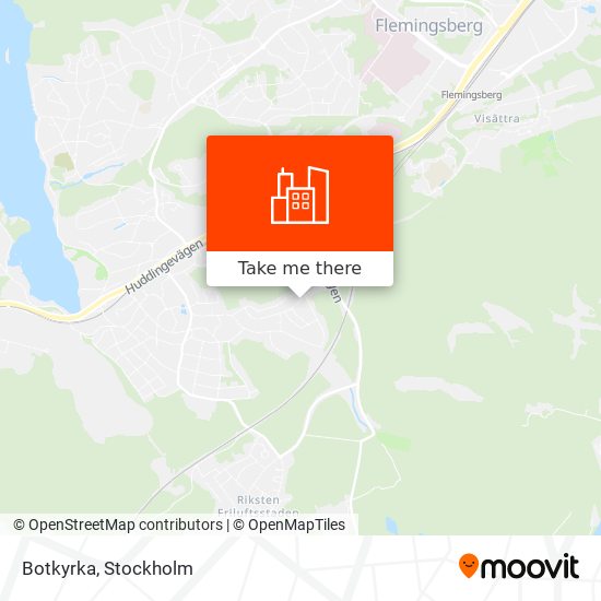 Botkyrka map