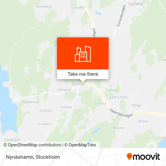 Nynäshamn map