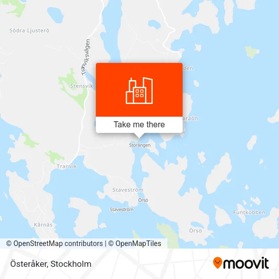 Österåker map