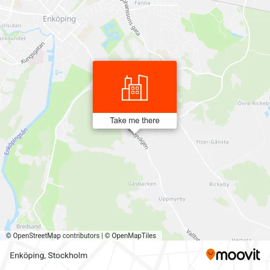 Enköping map
