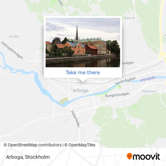 Arboga map
