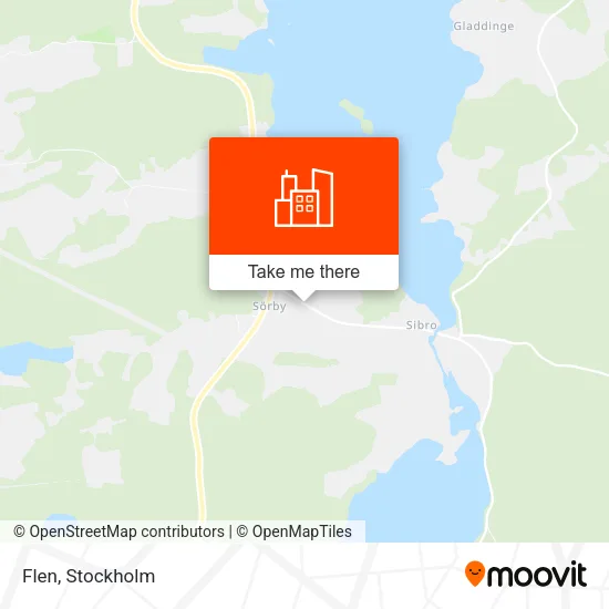Flen map