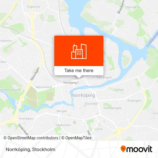 Norrköping map