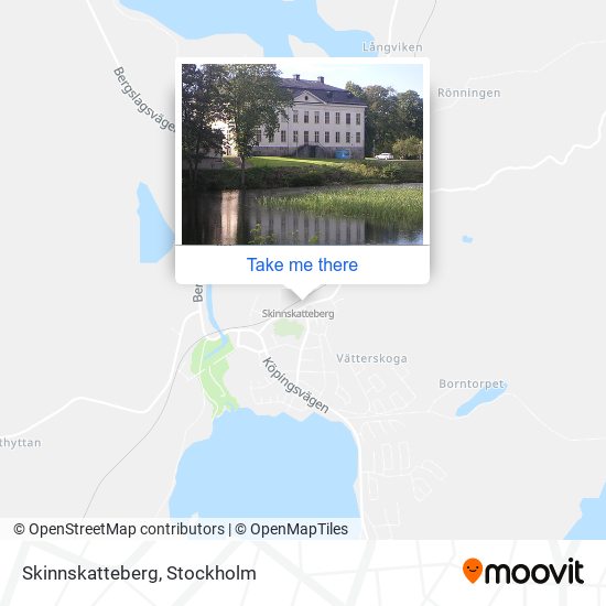 Skinnskatteberg map