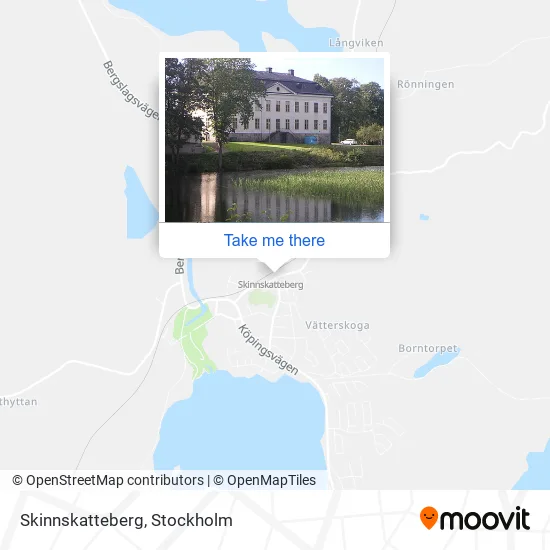 Skinnskatteberg map
