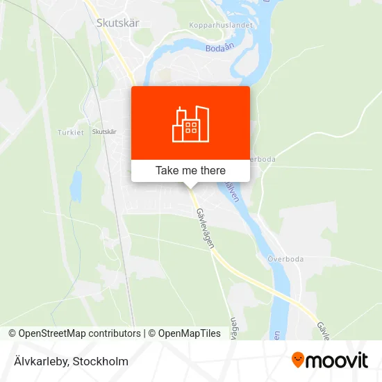 Älvkarleby map