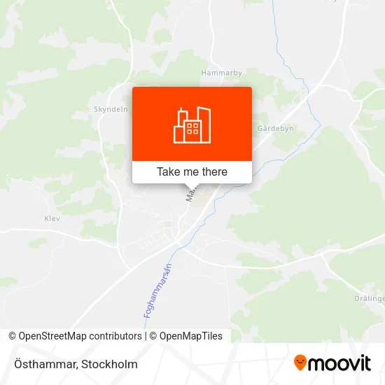 Östhammar map