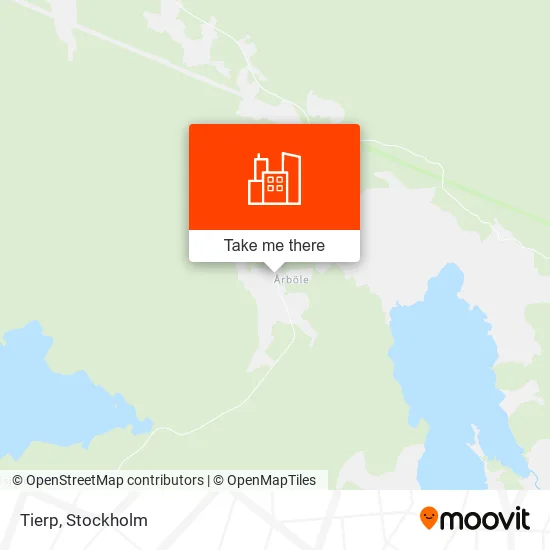 Tierp map