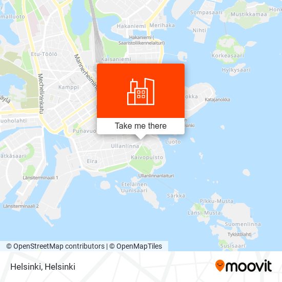 Helsinki map