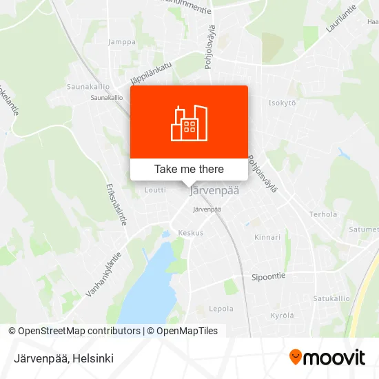 Järvenpää map