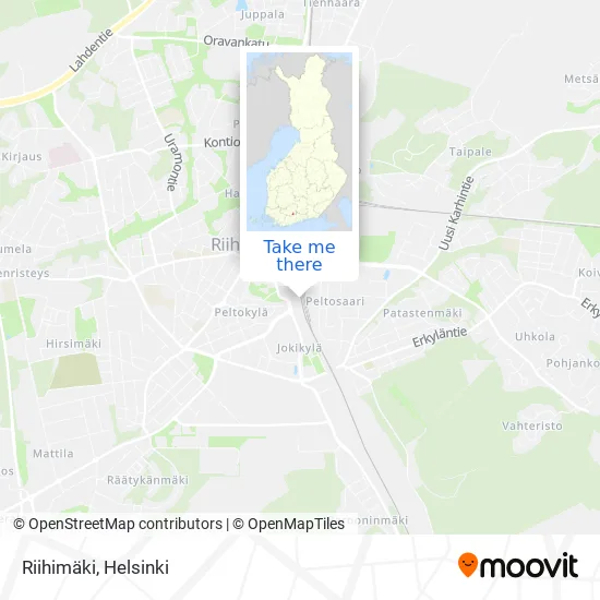 Riihimäki map