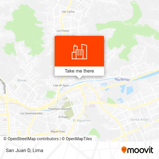San Juan D map