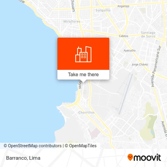 Barranco map