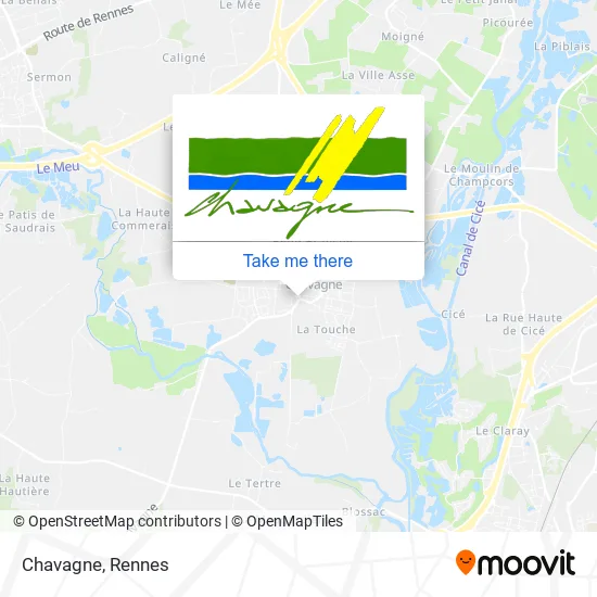 Chavagne map