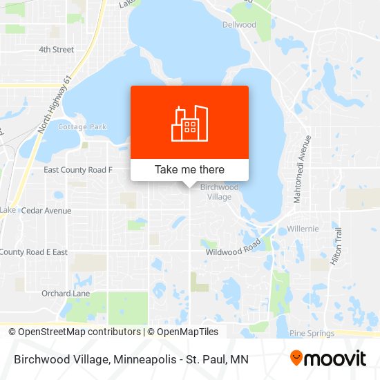 Birchwood Village map