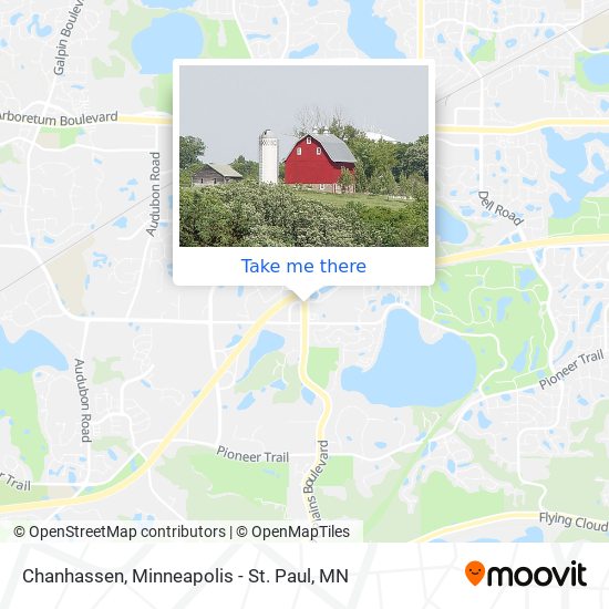 Mapa de Chanhassen