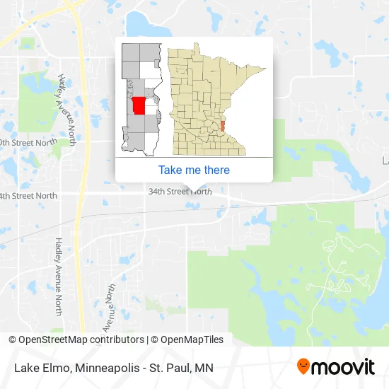 Lake Elmo map