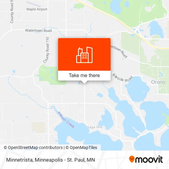 Minnetrista map