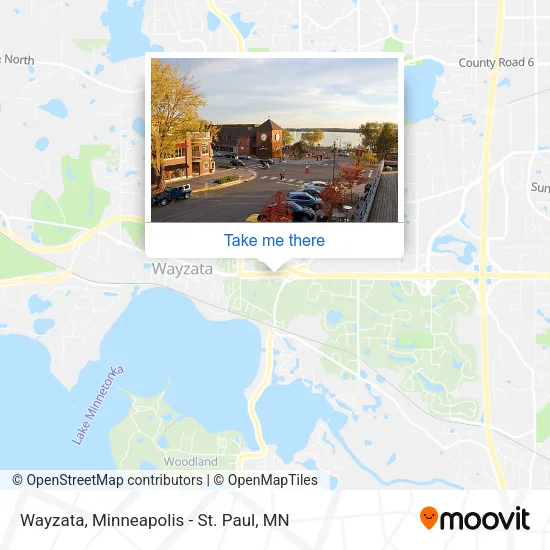 Wayzata map