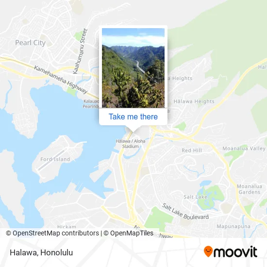 Halawa map