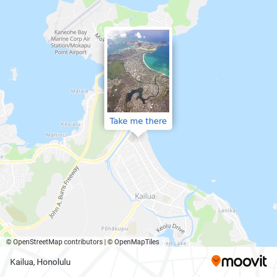 Kailua map