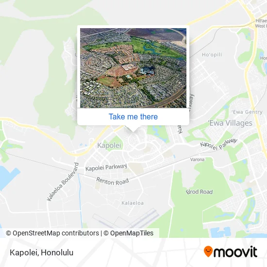 Kapolei map