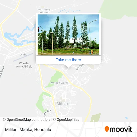 Mililani Mauka map