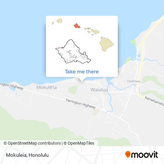 Mokuleia map