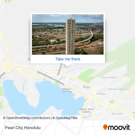 Pearl City map