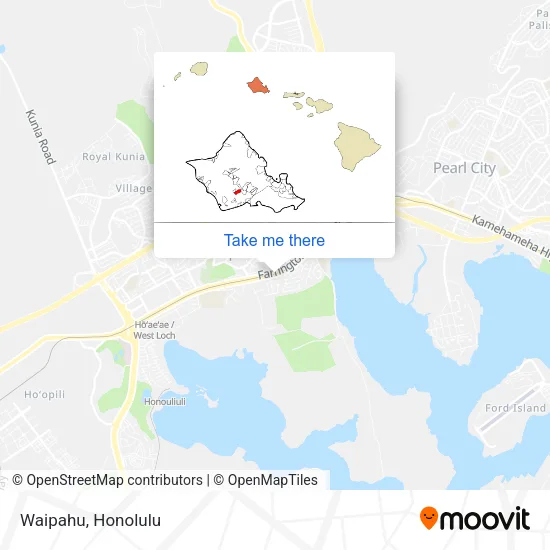 Waipahu map
