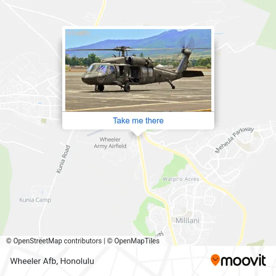 Wheeler Afb map