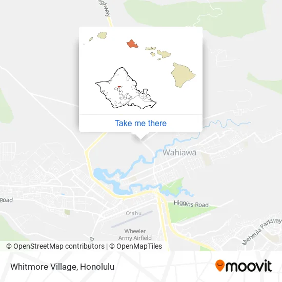 Whitmore Village map