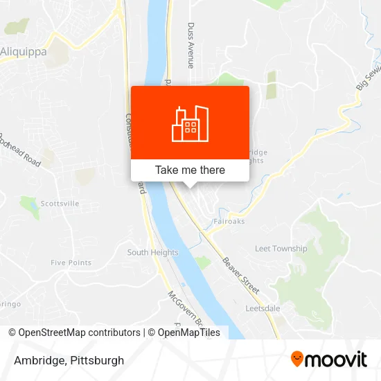 Ambridge map