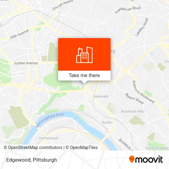 Edgewood map
