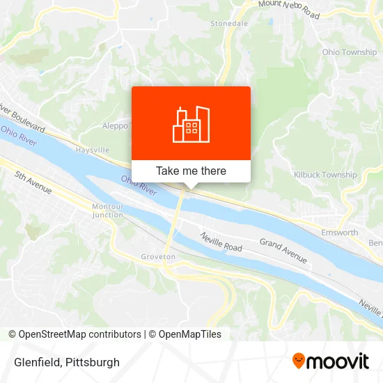Glenfield map