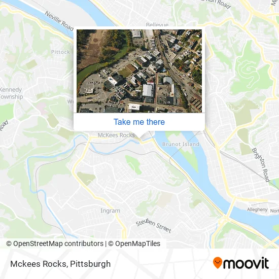 Mckees Rocks map