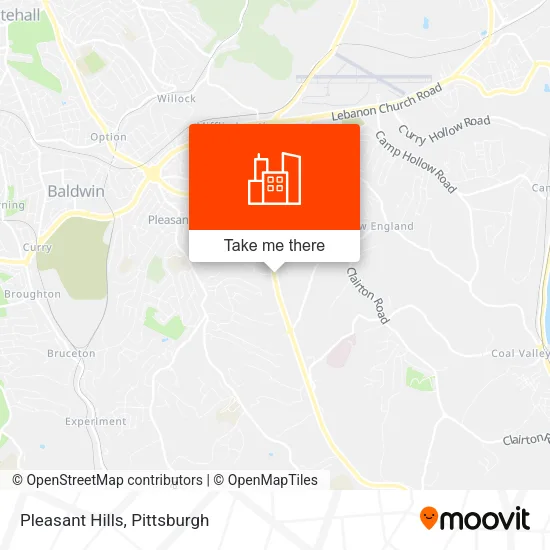 Pleasant Hills map