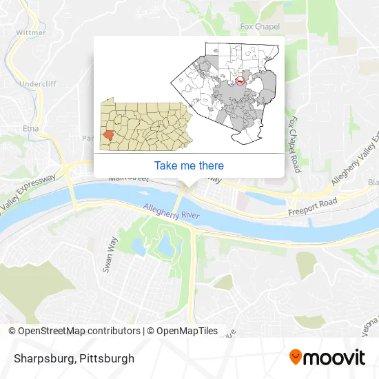 Sharpsburg map