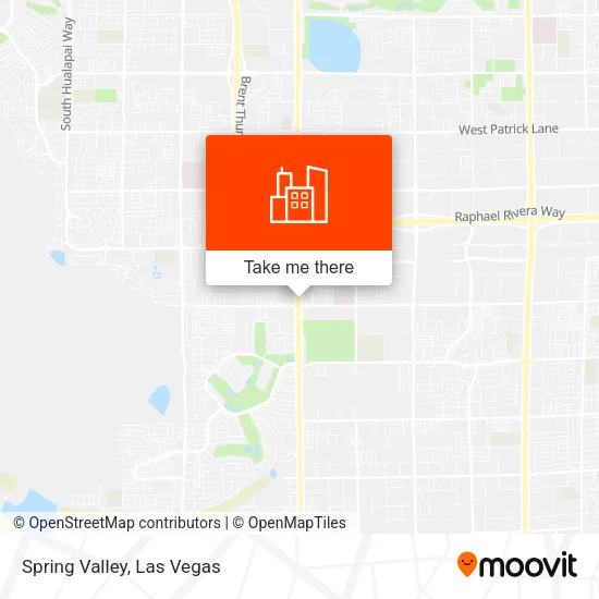Spring Valley map
