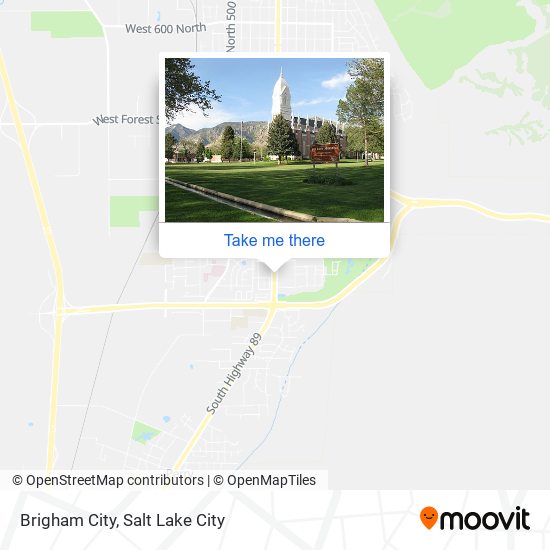 Brigham City map