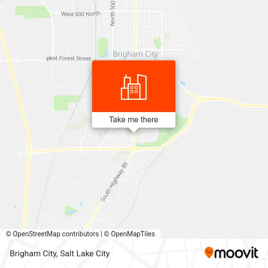 Brigham City map