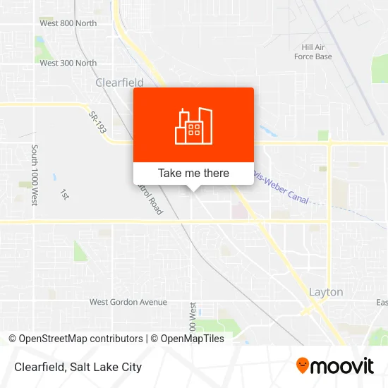 Clearfield map