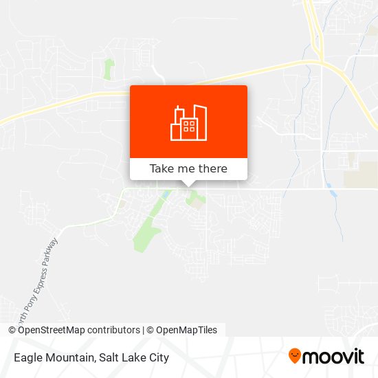 Eagle Mountain map