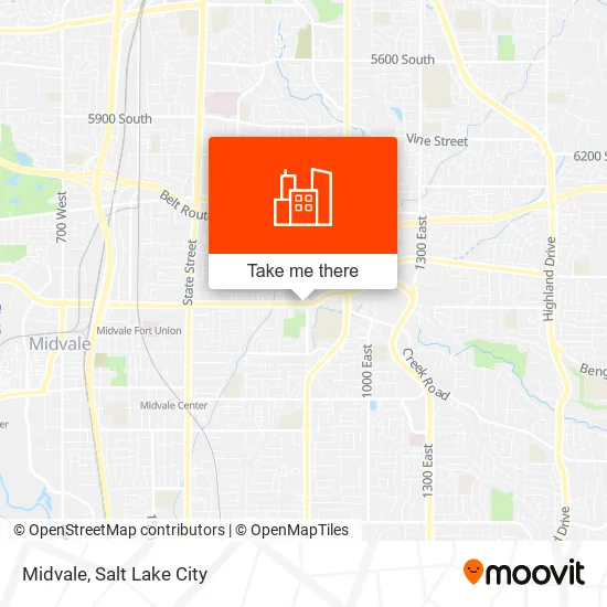 Midvale map