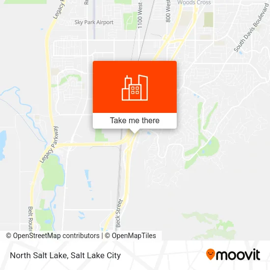 North Salt Lake map
