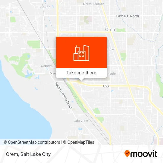 Orem map