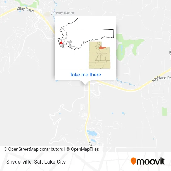 Snyderville map