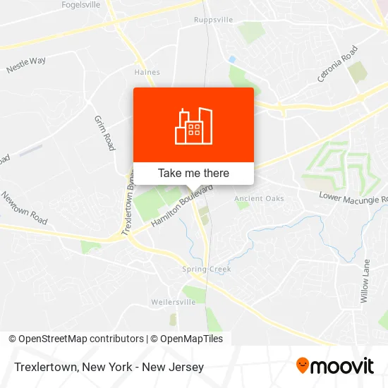 Trexlertown map