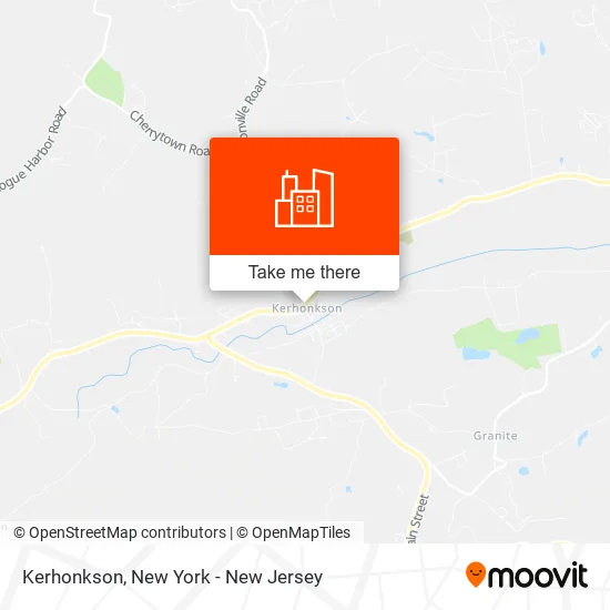 Kerhonkson map
