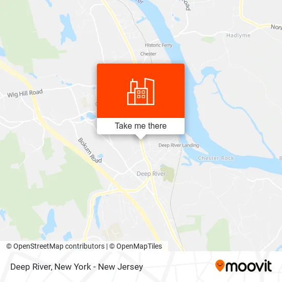 Deep River map